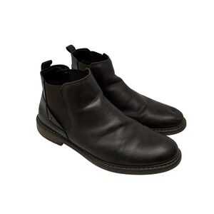 B-52 by Bullboxer Mens Chelsea Boots Dark Brown PU Leather Ankle Boot 936X48058A